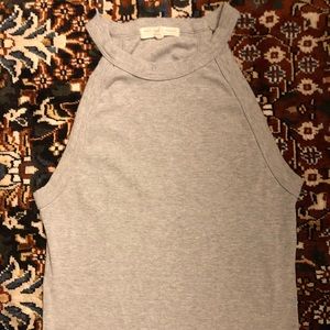 urban outfitters gray halter neck top